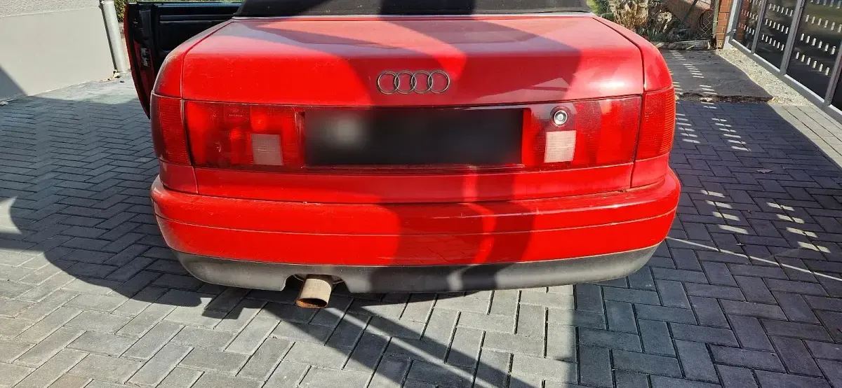 Gebraucht Audi 80 133 PS (97 kW) 1992 Rot Cabrio