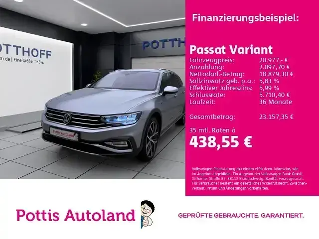 Gebraucht VW Passat Alltrack 190 PS (139 kW) 2020 Kombi