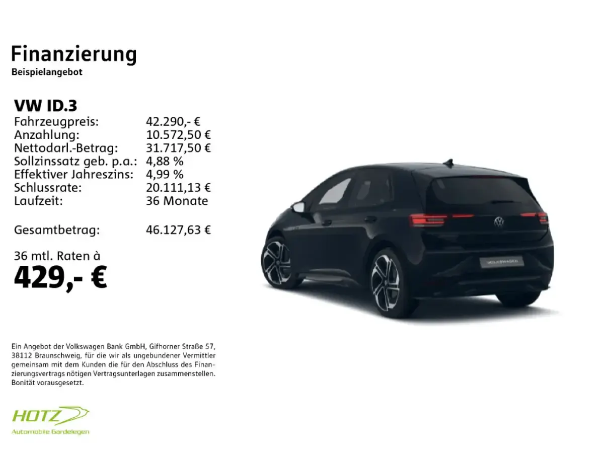 Brugt VW ID.3 GTX 210 kW (286 HK) 2024 Hatchback