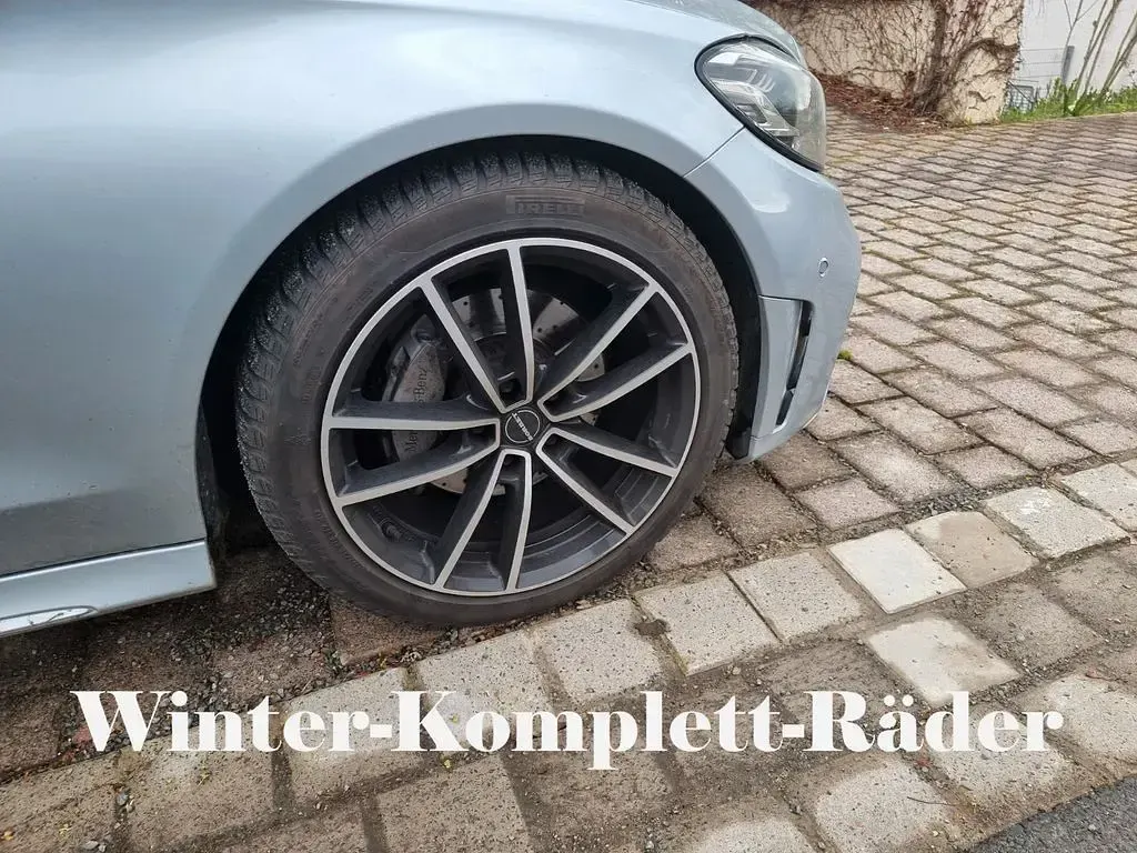 Gebraucht Mercedes C220 AMG line 194 PS (142 kW) 2021 Silber Cabrio
