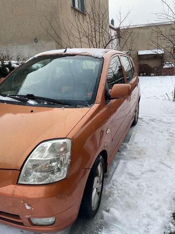 Gebraucht Kia Picanto 55 PS (40 kW) 2005 Orange Kleinwagen