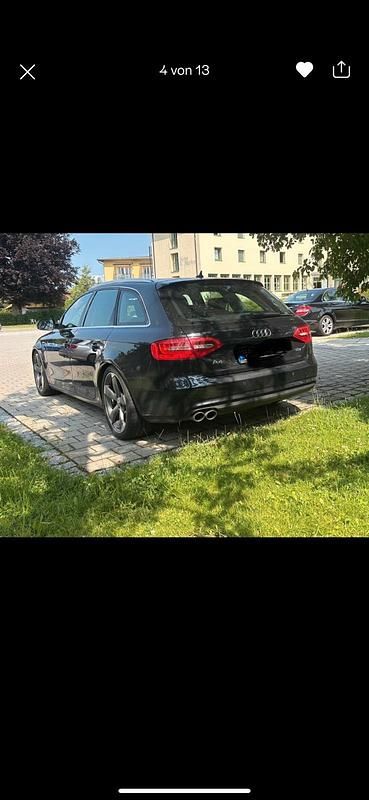 Schwarz Gebraucht 2013 Audi A4 Kombi | 11.500 € (Fairer Preis) - Bild 1/4