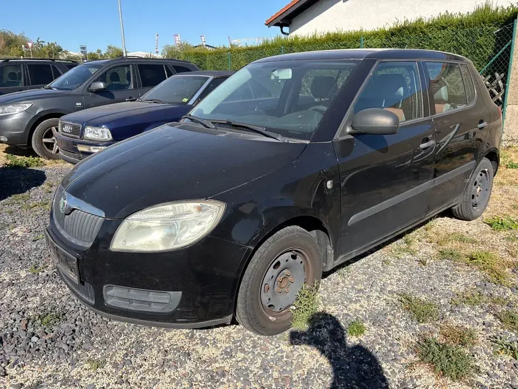 Gebraucht Skoda Fabia 69 PS (50 kW) 2007 Schwarz Limousine