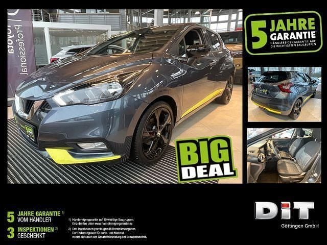 Gebraucht Nissan Micra 92 PS (67 kW) 2022 Grau Kleinwagen