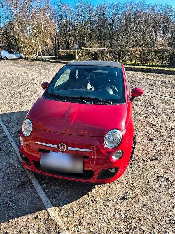 Gebraucht Fiat 500 69 PS (50 kW) 2013 Rot Cabrio