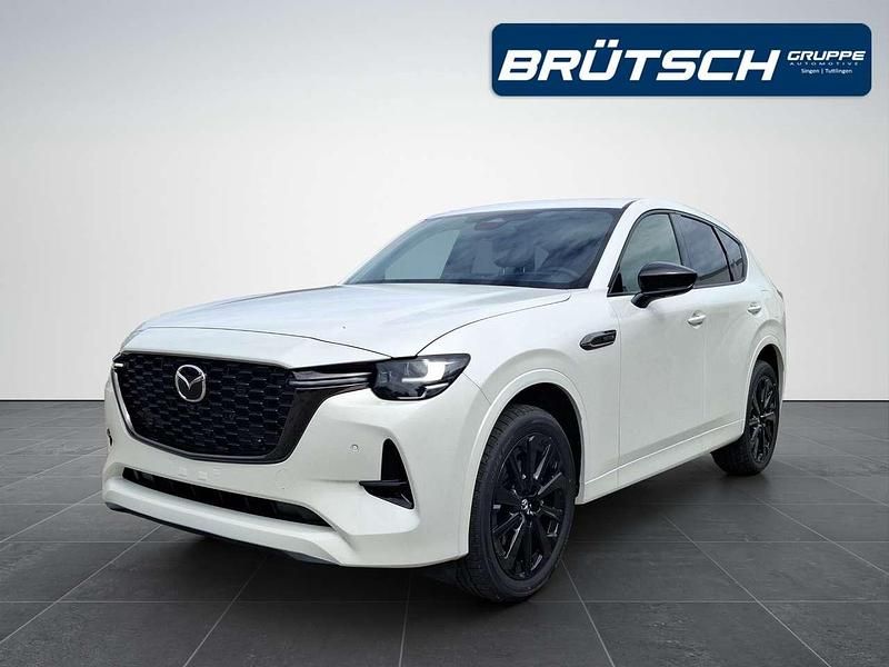 Rhodium white metallic Neu 2025 Mazda CX-60 Homura-Line SUV | 57.995 € (Fairer Preis) - Bild 1/4