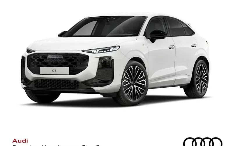 Neu Audi Q3 Sportback Ambiente 150 PS (110 kW) 2026 Weiß SUV
