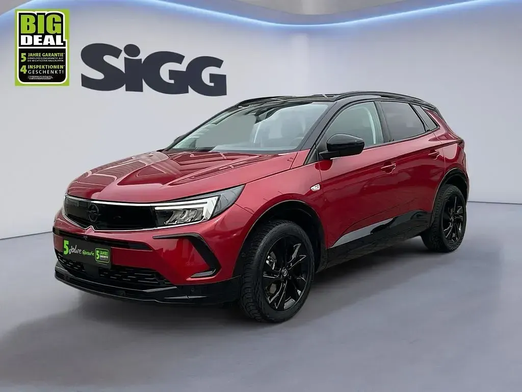 Gebraucht Opel Grandland X GS Line 131 PS (96 kW) 2023 Rot SUV