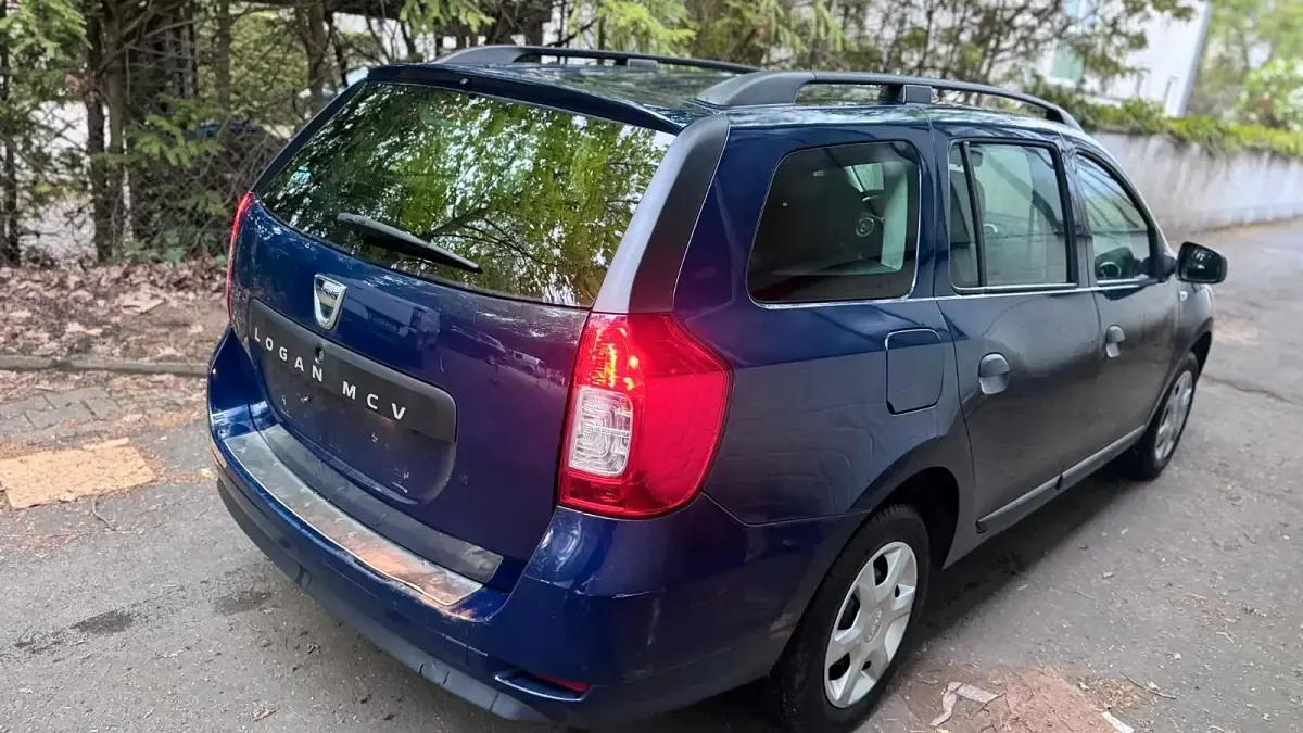 Gebraucht Dacia Logan MCV 75 PS (55 kW) 2015 Blau Kombi