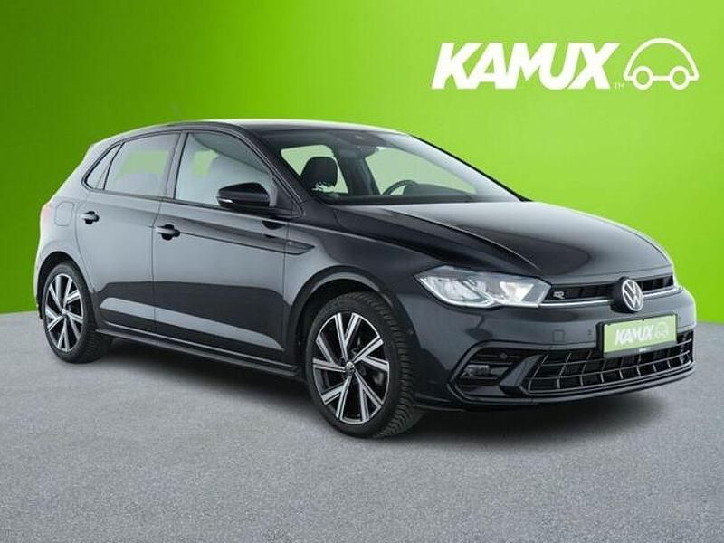 Schwarz Gebraucht 2022 VW Polo R-line Kleinwagen | 20.500 € (Guter Preis) - Bild 1/3
