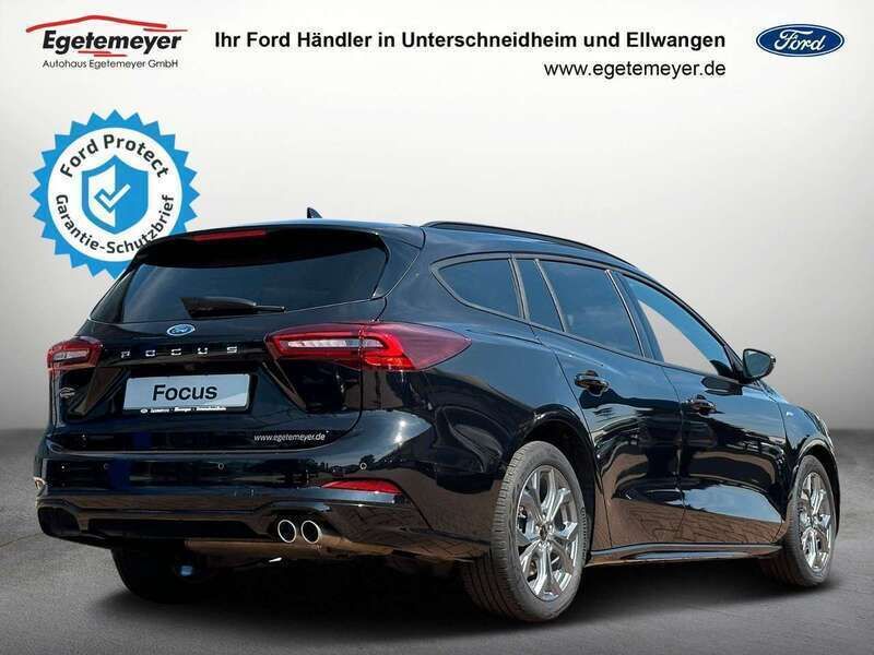 Gebraucht Ford Focus ST-Line 125 PS (91 kW) 2023 Obsidianschwarz metallic Kombi