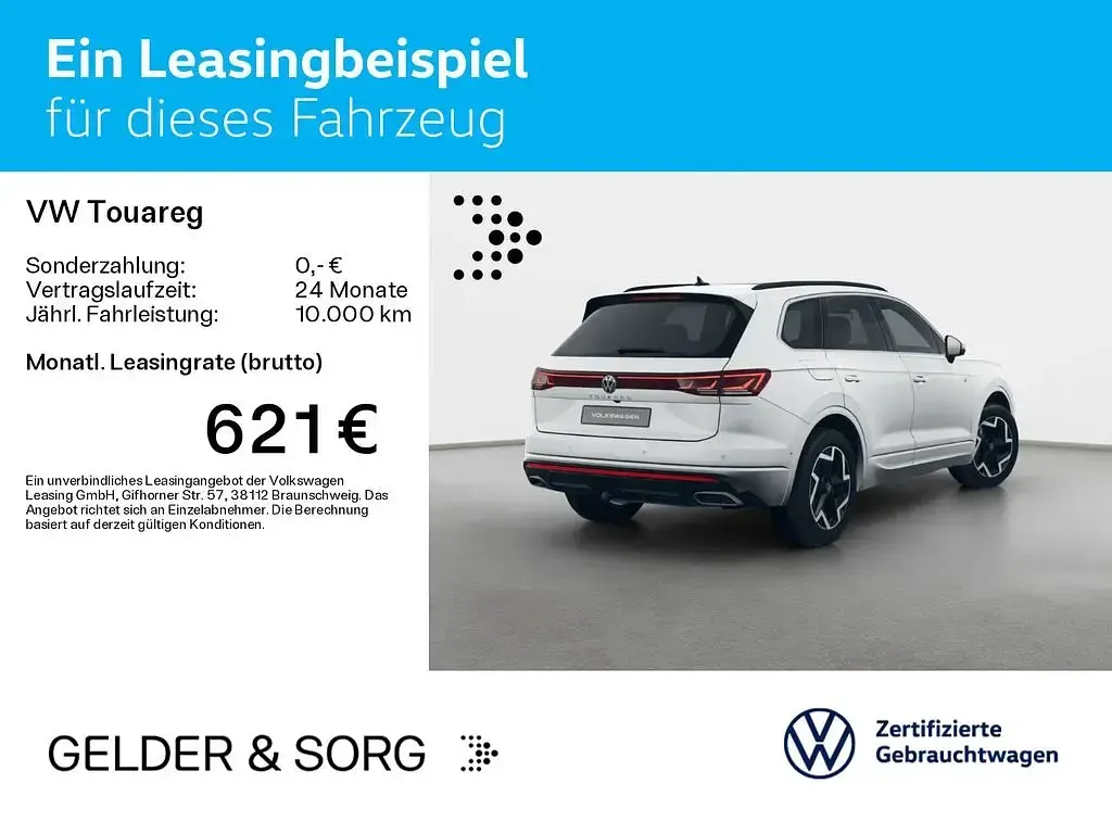 Gebraucht VW Touareg R-line 286 PS (210 kW) 2025 Weiß SUV