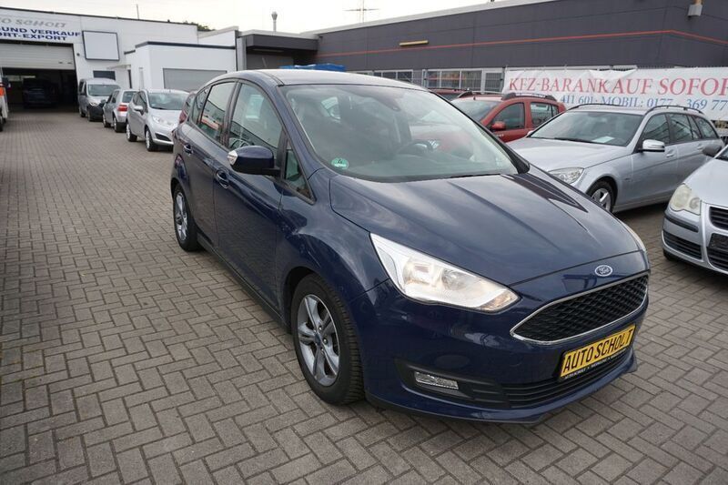 Blau Gebraucht 2017 Ford C-MAX Cool & Connect Van / Kleinbus | 6.800 € (Guter Preis) - Bild 1/4