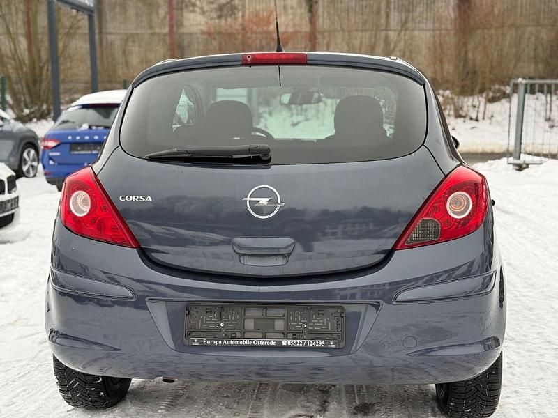 Gebraucht Opel Corsa Edition 87 PS (63 kW) 2010 Blau Limousine