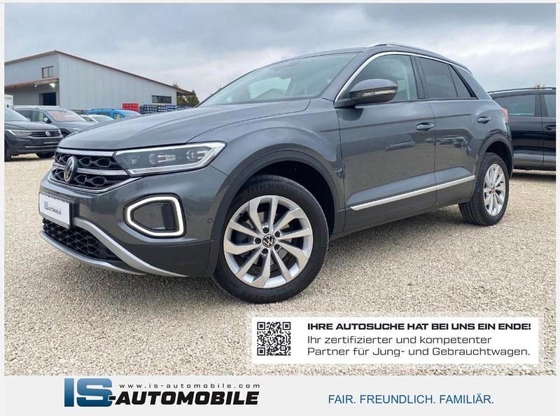 Indiumgrau Gebraucht 2022 VW T-Roc Style SUV | 23.699 € (Fairer Preis) - Bild 1/4