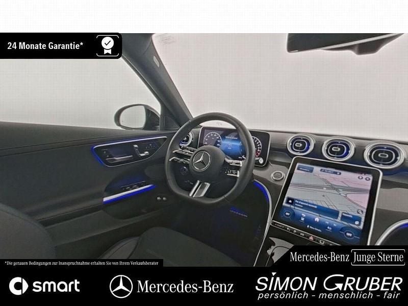 Gebraucht Mercedes C300e AMG 204 PS (150 kW) 2024 Lack spektralblau (metallic) Kombi