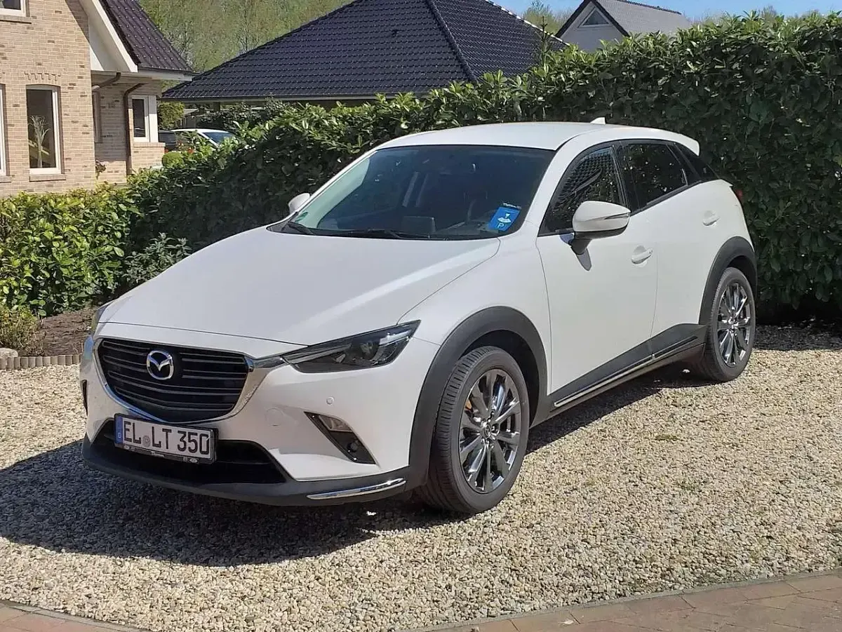 Gebraucht Mazda CX-3 Kangei 121 PS (88 kW) 2019 Weiß SUV