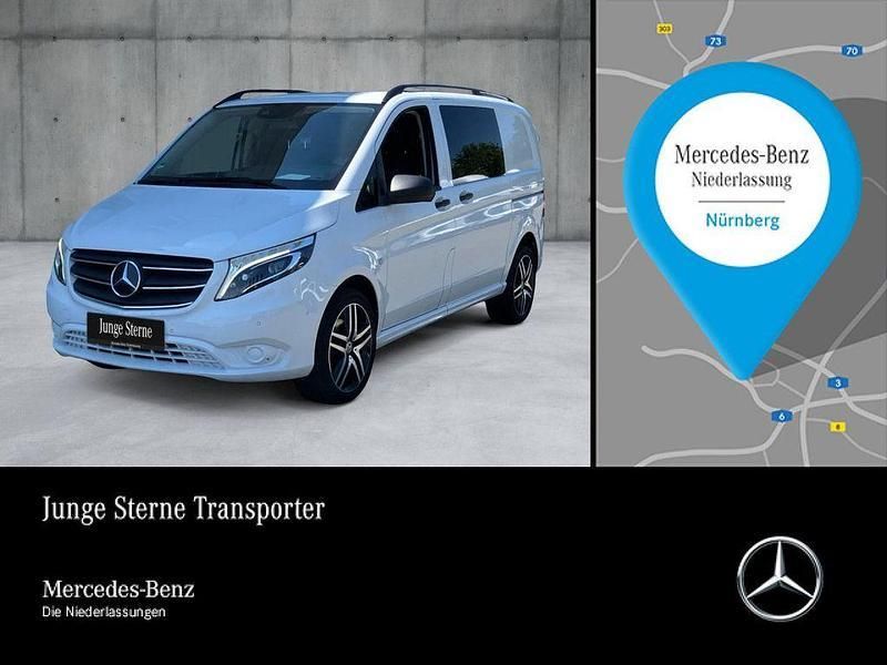 Weiß Gebraucht 2021 Mercedes Vito Van / Kleinbus | 35.688 € (Guter Preis) - Bild 1/4