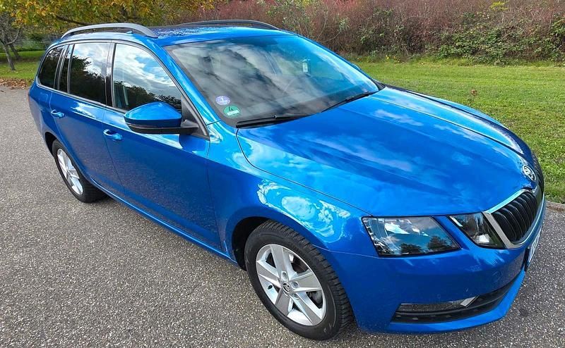 Blau Gebraucht 2019 Skoda Octavia G-TEC Ambition Kombi | 11.900 € (Fairer Preis) - Bild 1/4