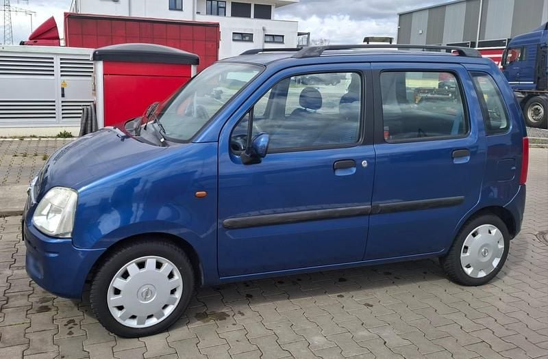 Second-hand Opel Agila 75 CP (55 kW) 2002 Albastru Monovolum