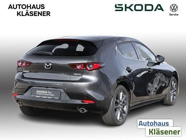 Gebraucht Mazda 3 150 PS (110 kW) 2021 Matrixgrau (metallic) Limousine