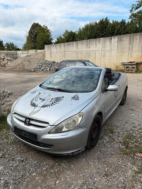Silber Gebraucht 2004 Peugeot 307 CC Cabrio | 450 € (Superpreis) - Bild 1/4