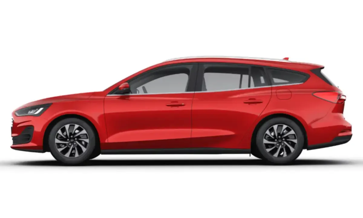 Ny Ford Focus Titanium 116 HK (85 kW) 2026 Rød Stationcar