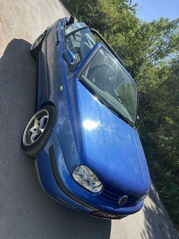 Gebraucht VW Golf Cabriolet 101 PS (74 kW) 2000 Blau Cabrio