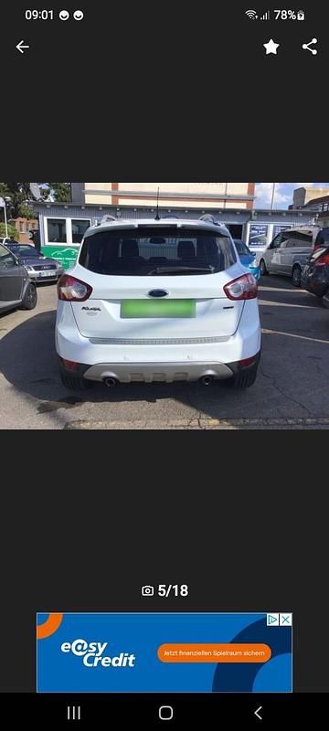 Gebraucht Ford Kuga 136 PS (100 kW) 2008 Weiß SUV