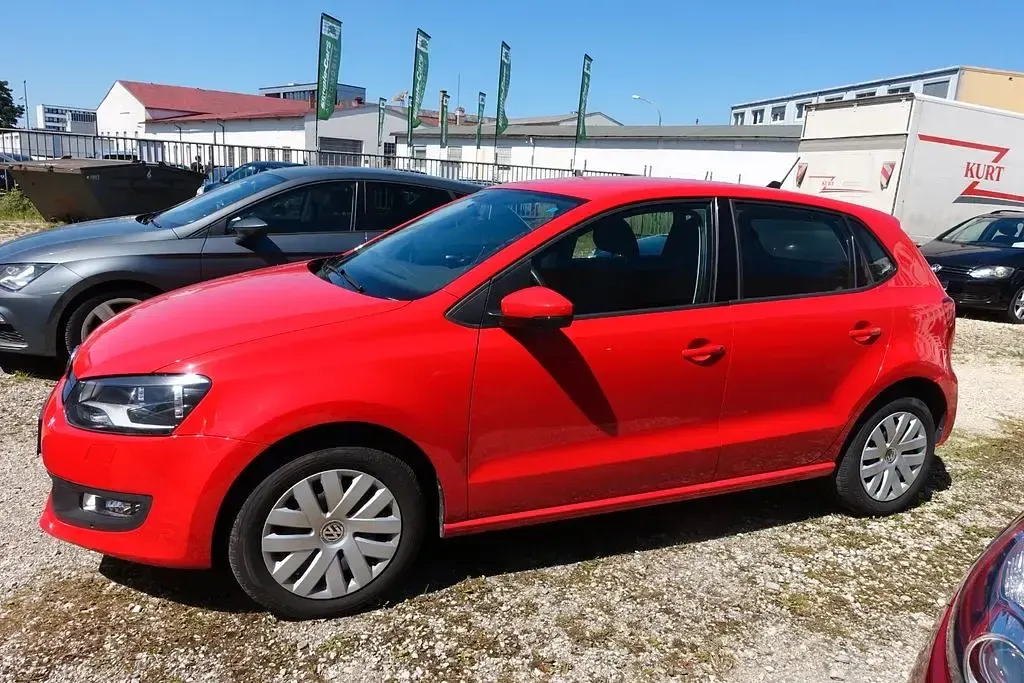 Usata VW Polo Comfortline 69 CV (50 kW) 2013 Rosso Utilitaria
