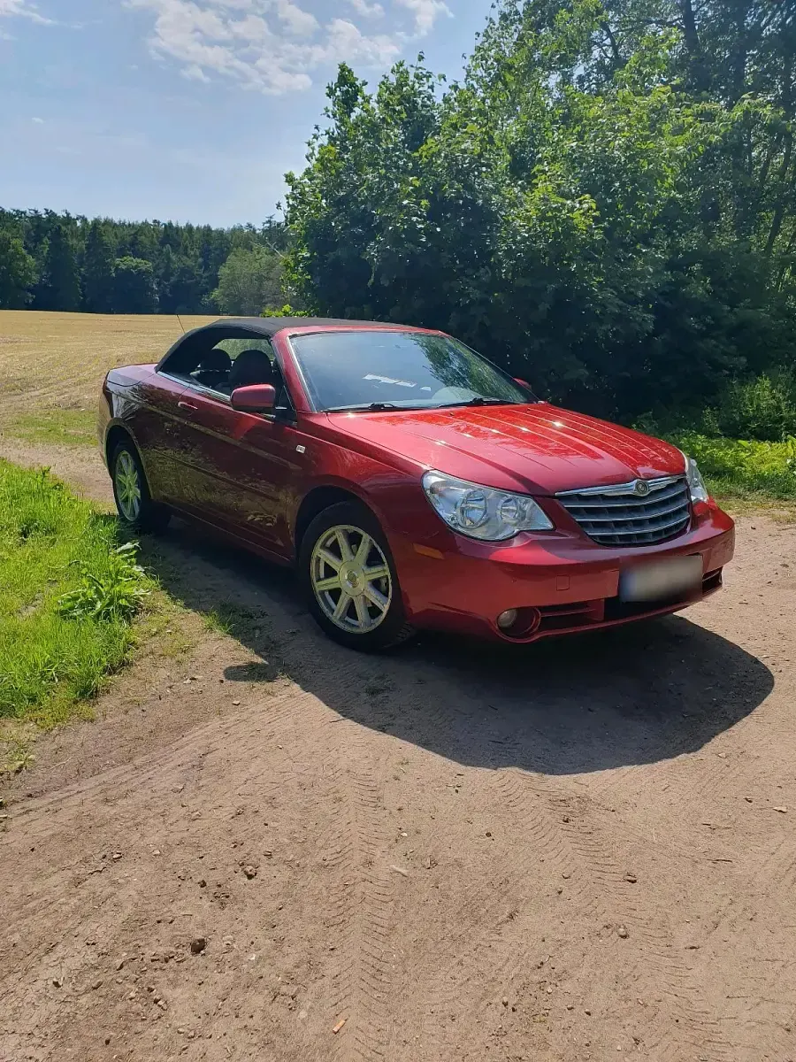 Gebraucht Chrysler Sebring Cabriolet Touring 140 PS (102 kW) 2008 Rot Cabrio