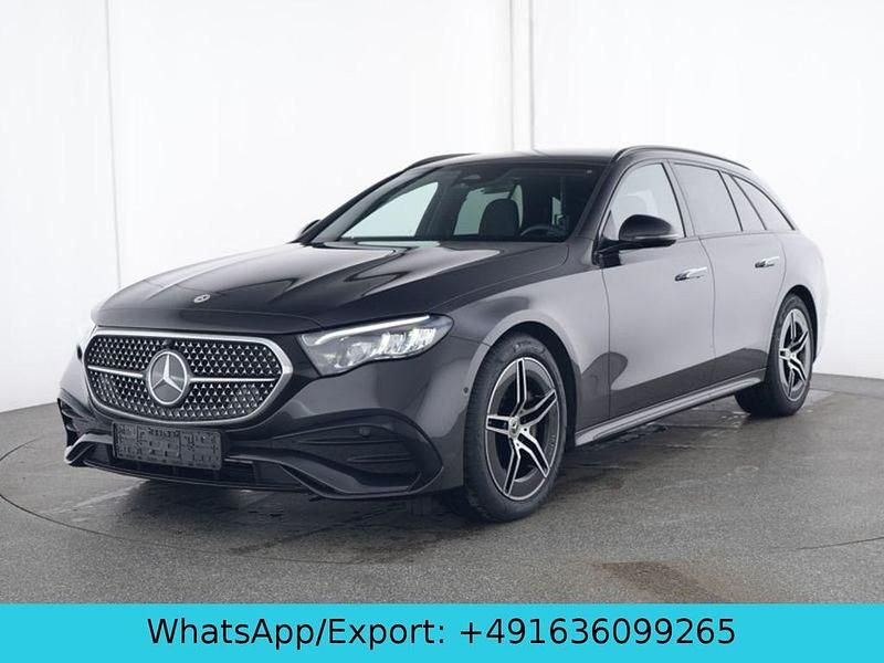Graphitgraumet. Gebraucht 2024 Mercedes E220 AMG line Kombi | 53.400 € (Etwas zu teuer) - Bild 1/4