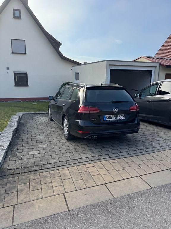 Gebraucht VW Golf VII GTD 184 PS (135 kW) 2018 Schwarz Kombi