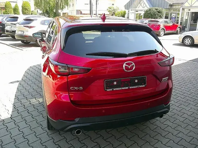 Gebraucht Mazda CX-5 Ad'Vantage 165 PS (121 kW) 2022 Magmarot metallic SUV