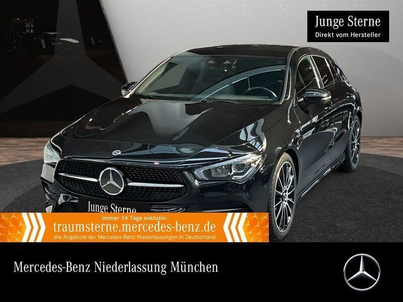 Schwarz Gebraucht 2021 Mercedes CLA200 Shooting Brake AMG Kombi | 26.990 € (Guter Preis) - Bild 1/3