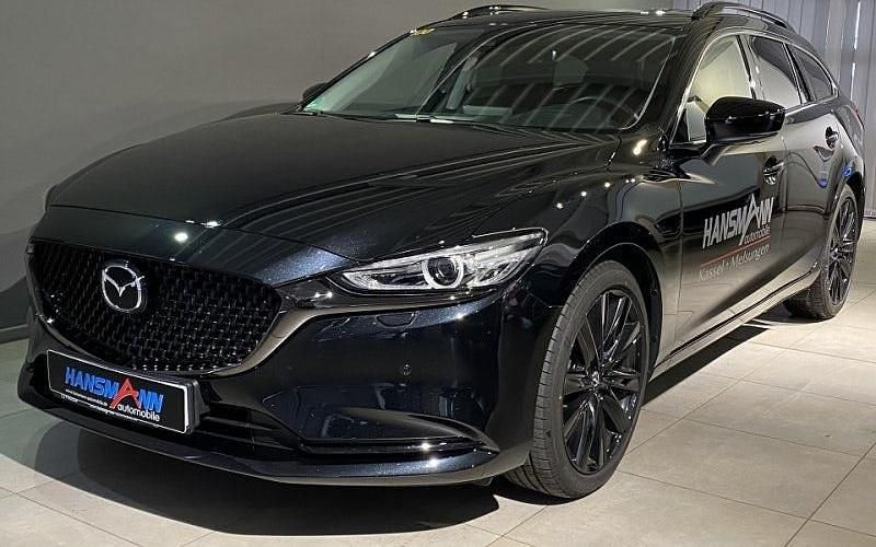 Schwarz Gebraucht 2024 Mazda 6 Homura-Line Kombi | 39.900 € (Teuer) - Bild 1/4