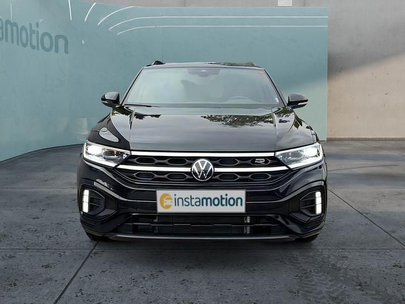 Schwarz Gebraucht 2024 VW T-Roc R-line SUV | 35.899 € (Teuer) - Bild 1/4