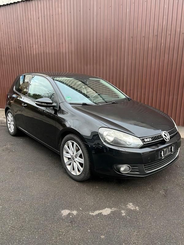 Schwarz Gebraucht 2011 VW Golf VI GTD Kleinwagen | 3.500 € (Superpreis) - Bild 1/4