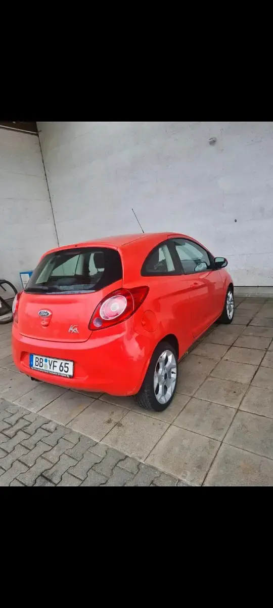 Używany Ford Ka 69 KM (50 kW) 2010 Czerwony Hatchback