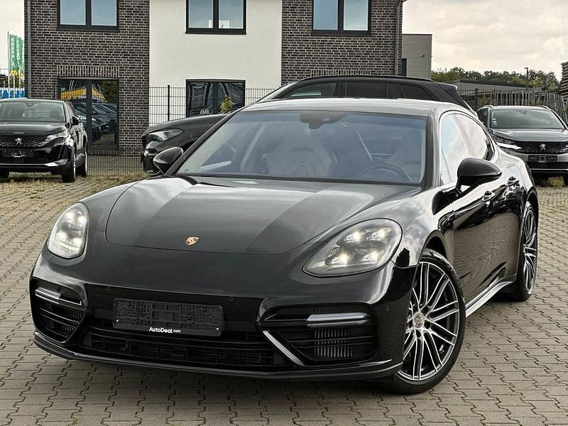 Schwarz Gebraucht 2017 Porsche Panamera Turbo Limousine | 51.408 € (Superpreis) - Bild 1/4