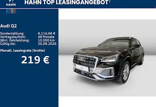 Gebraucht Audi Q2 Advanced Plus 116 PS (85 kW) 2026 Schwarz SUV