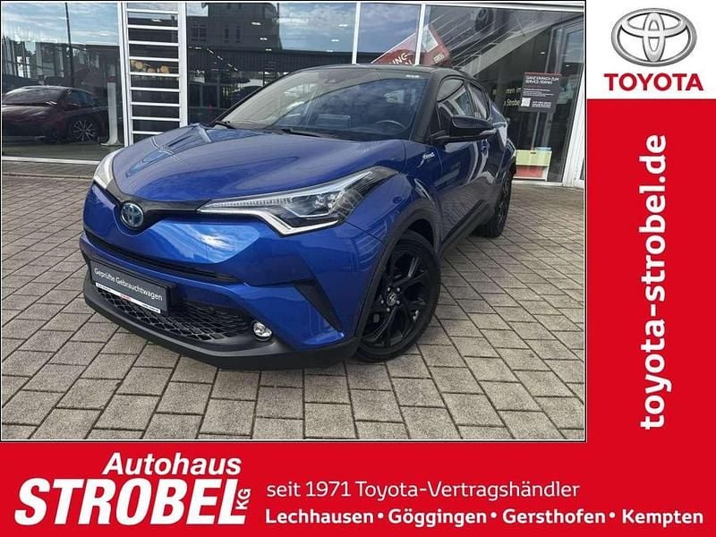 Titanblau metallic / dach schw Gebraucht 2018 Toyota C-HR+ Style SUV | 18.390 € (Etwas zu teuer) - Bild 1/4