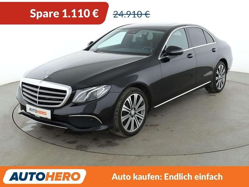 Gebraucht Mercedes E200 Exclusive 184 PS (135 kW) 2018 Obsidianschwarz Limousine