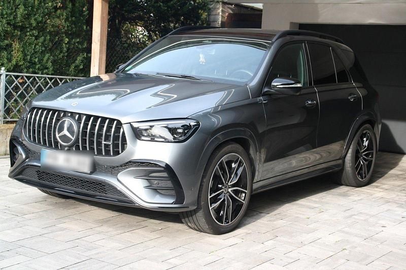 Grau Gebraucht 2024 Mercedes GLE450 AMG AMG SUV | 88.000 € (Guter Preis) - Bild 1/4
