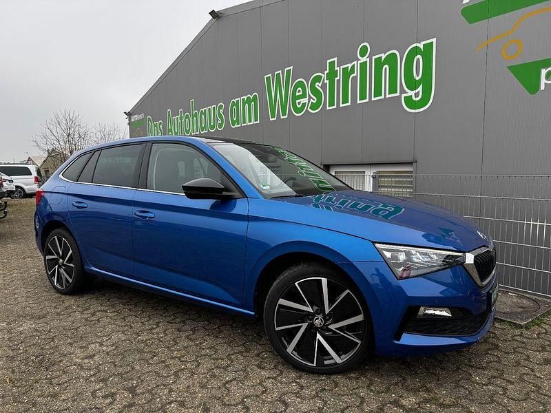 Gebraucht Skoda Scala Style 150 PS (110 kW) 2019 Blau Kleinwagen