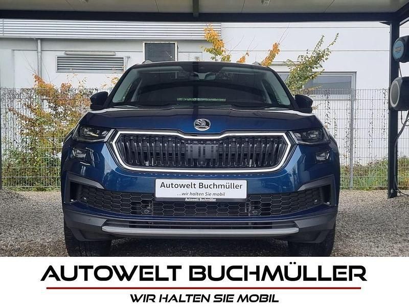 Blau Gebraucht 2022 Skoda Kodiaq SUV | 33.980 € (Guter Preis) - Bild 1/4