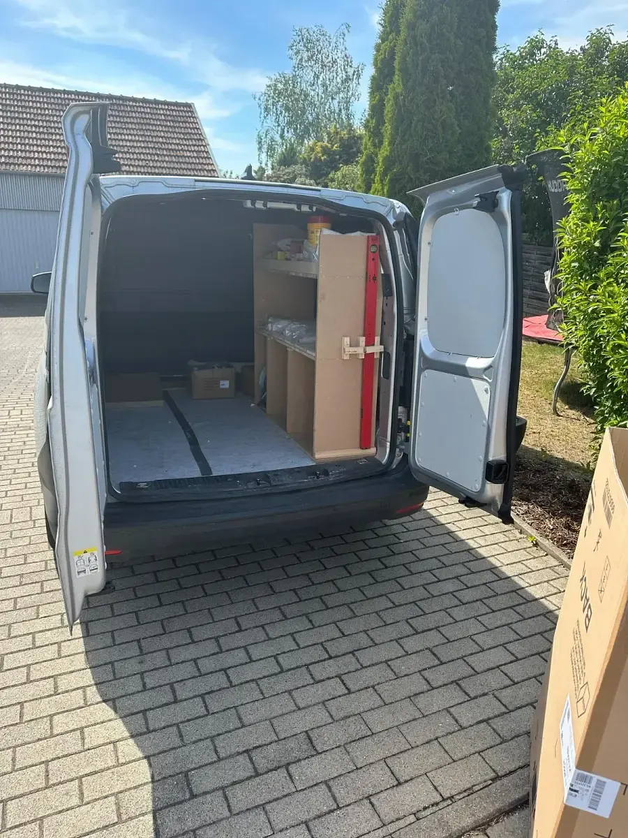 Gebraucht VW Caddy 150 PS (110 kW) 2023 Silber Van / Kleinbus
