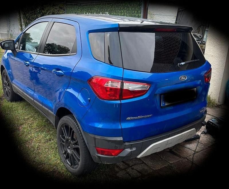 Gebraucht Ford Ecosport Titanium 125 PS (91 kW) 2017 Blau SUV
