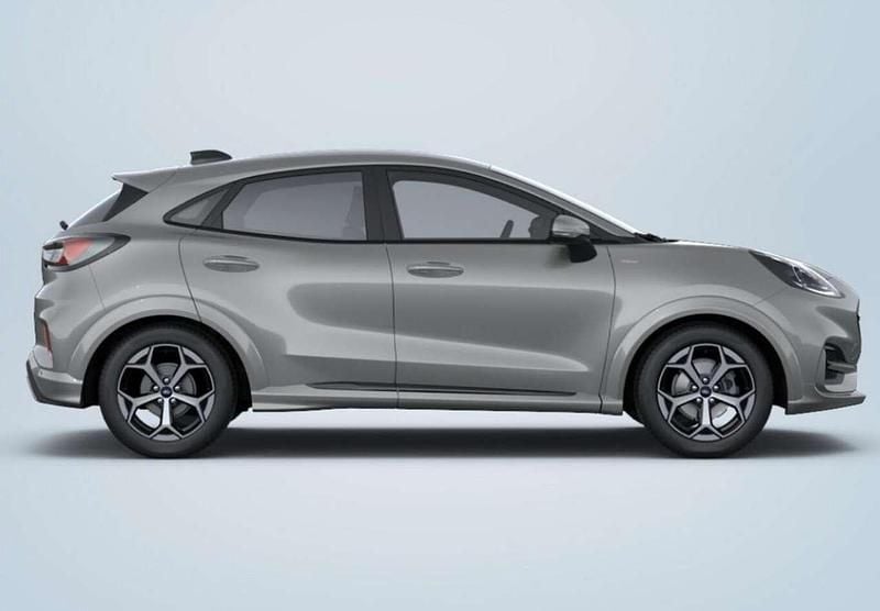 Solar silver metallic Neu 2025 Ford Puma Gen-E ST-Line SUV | 23.357 € (Superpreis) - Bild 1/3