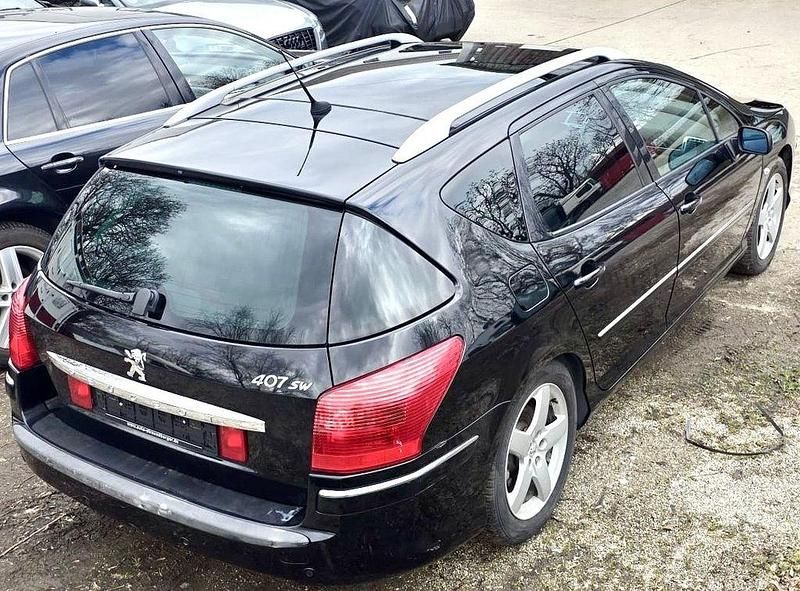 Gebraucht Peugeot 407 109 PS (80 kW) 2008 Schwarz Kombi